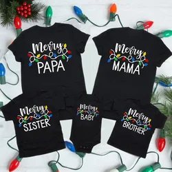 Conjunto familiar Navidad coordinado para padre e hijos