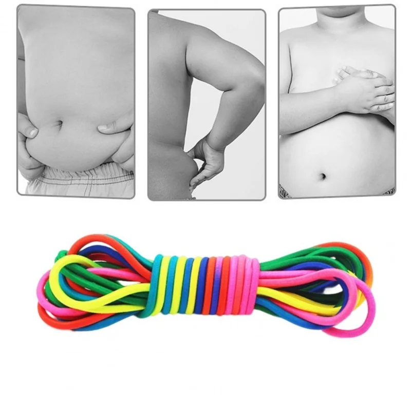 Cuerda para saltar de 5-10m, banda de goma, juguete de movimiento, cuerda para saltar para niños, cuerdas de entrenamiento, juguetes para niños, ejercicio de entrenamiento, regalo de nailon para niñas - imagen 2