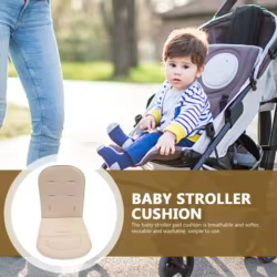 Cojín algodón transpirable cochecito bebé – asiento suave universal