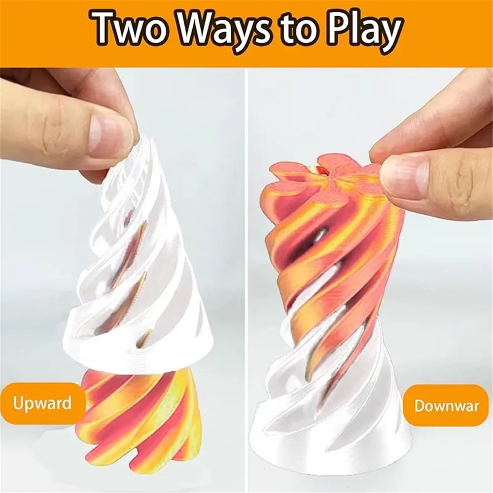 Juguete antiestrés pirámide imposible con efecto ilusión Vortex - imagen 4