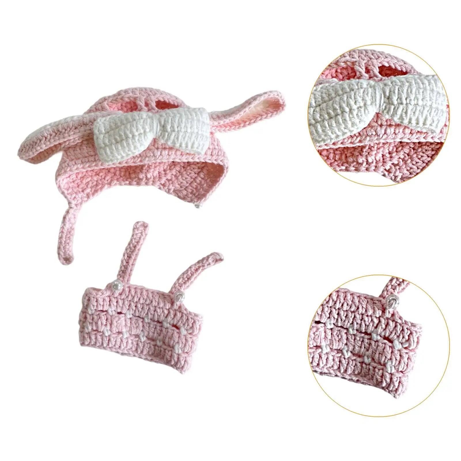 Mini ropa para muñecas de 6,69 pulgadas, bonito traje de ropa para muñecas, bricolaje, vestir, cómodo, trajes para muñecas, ropa para muñecas de niña para muñecas colgantes - imagen 5