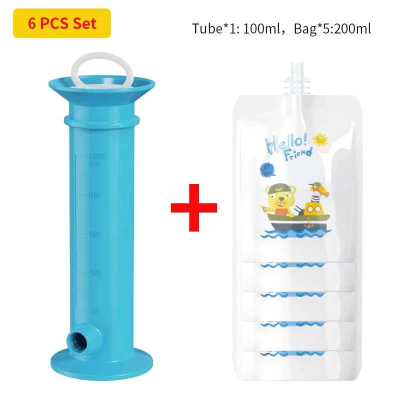 Blue tube 5pcs 200ml