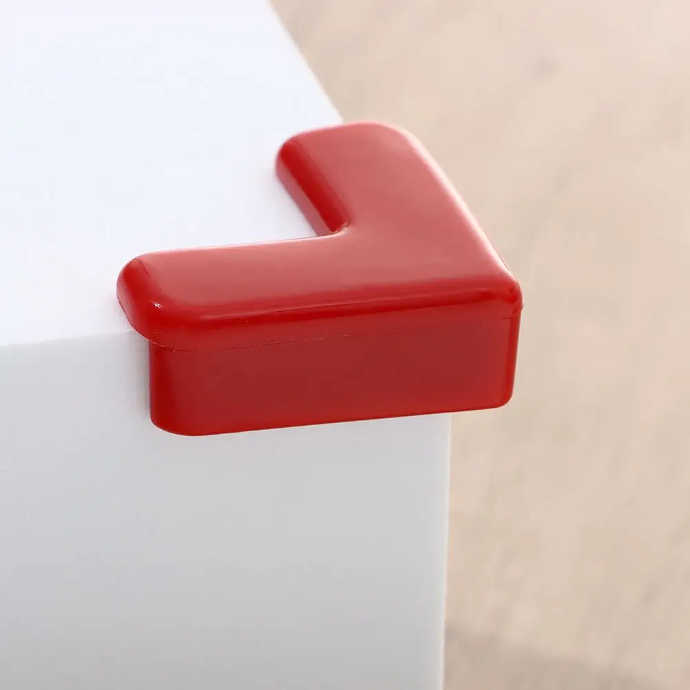 Protectores de esquina de protección de borde de seguridad de escritorio suave, tira anticolisión, Protector de esquina de mesa, 4 Uds. - imagen 4