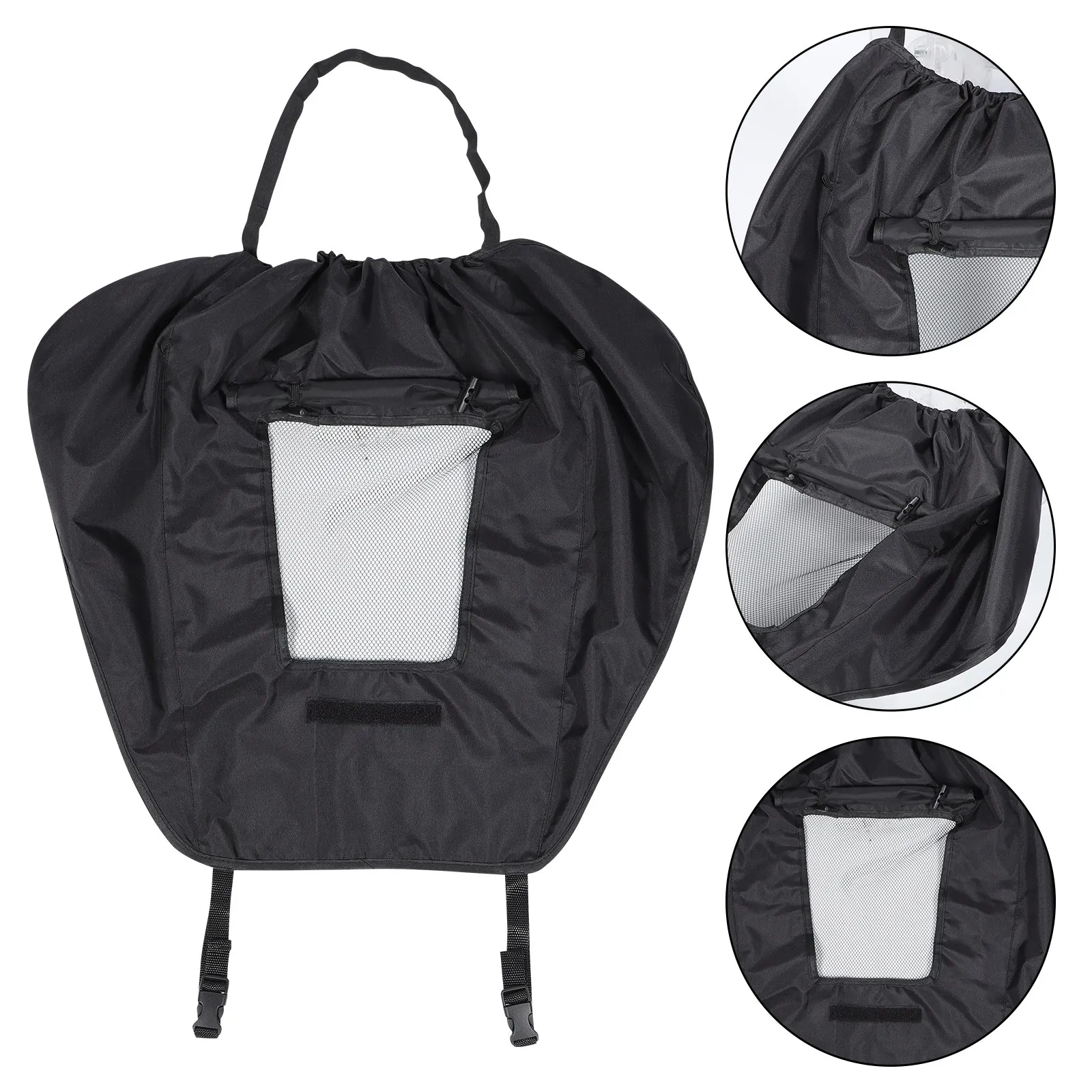 Parasol para cochecito con protección UV y cubierta impermeable - imagen 3