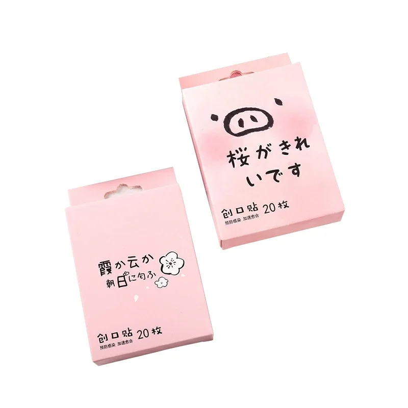 20 unids/caja vendajes adhesivos de dibujos animados botiquín de primeros auxilios de emergencia para niños bebé yeso transpirable impermeable - imagen 5