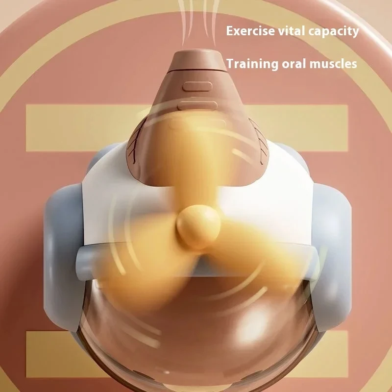 Juguete Montessori 3 en 1 para bebé, Animal bonito, Panda, oso, helicóptero, silbato, Spinner, juguete educativo para viajes, regalo de cumpleaños y Navidad - imagen 4