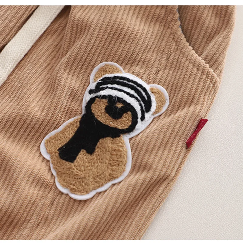 Nueva ropa de primavera y otoño para niñas, pantalones de moda para niños, disfraz informal de algodón para niños, pantalones para niños, ropa deportiva infantil - imagen 4