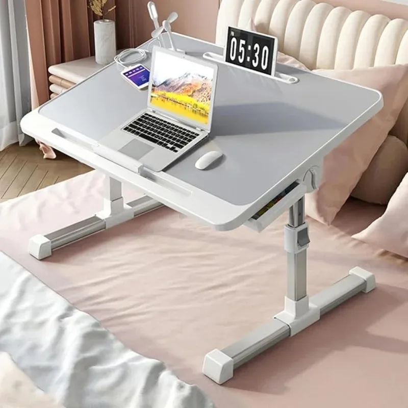 Mesa bandeja para cama infantil ajustable y plegable portátil