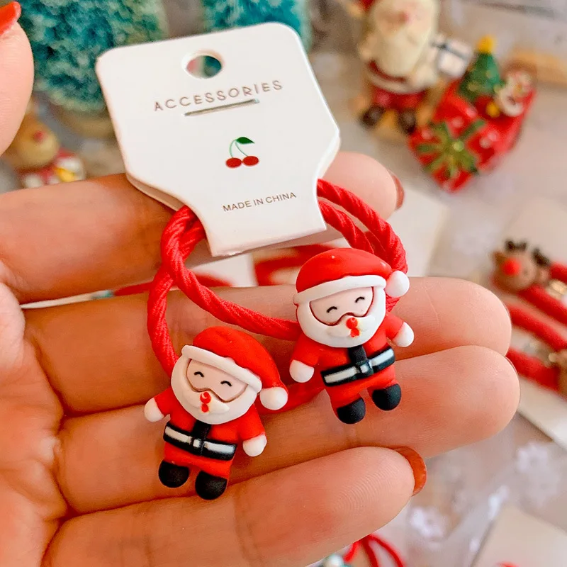 Calcetines navideños infantiles con motivo pingüino - imagen 3