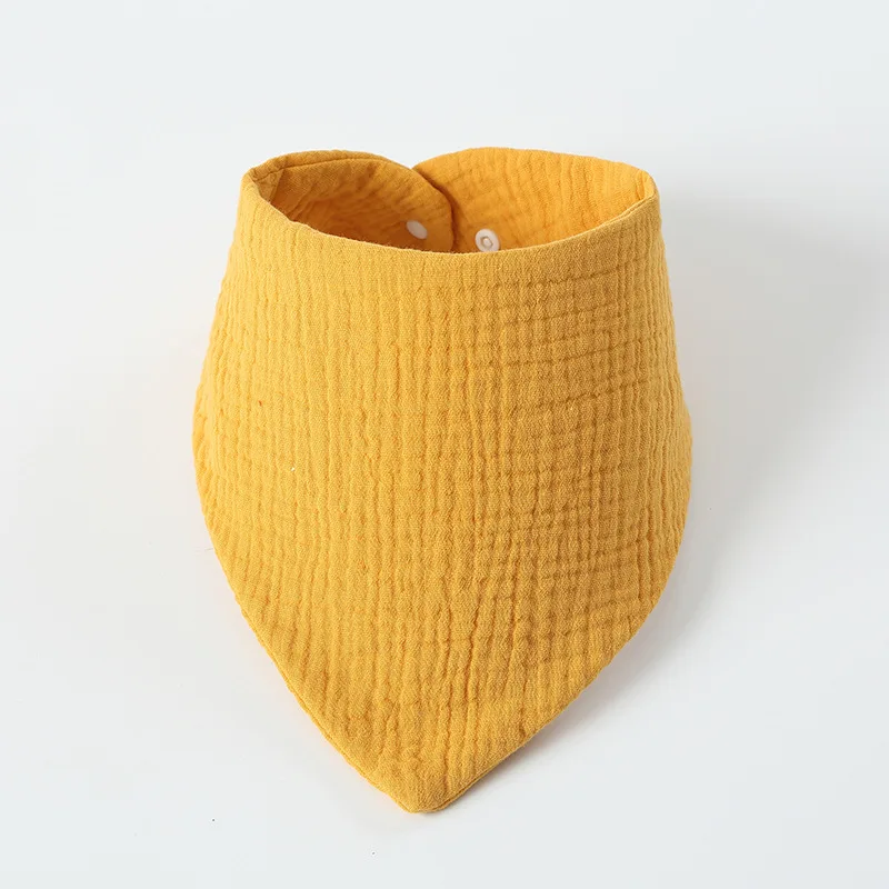Babero triangular de algodón suave para bebé – Ajuste práctico - imagen 2