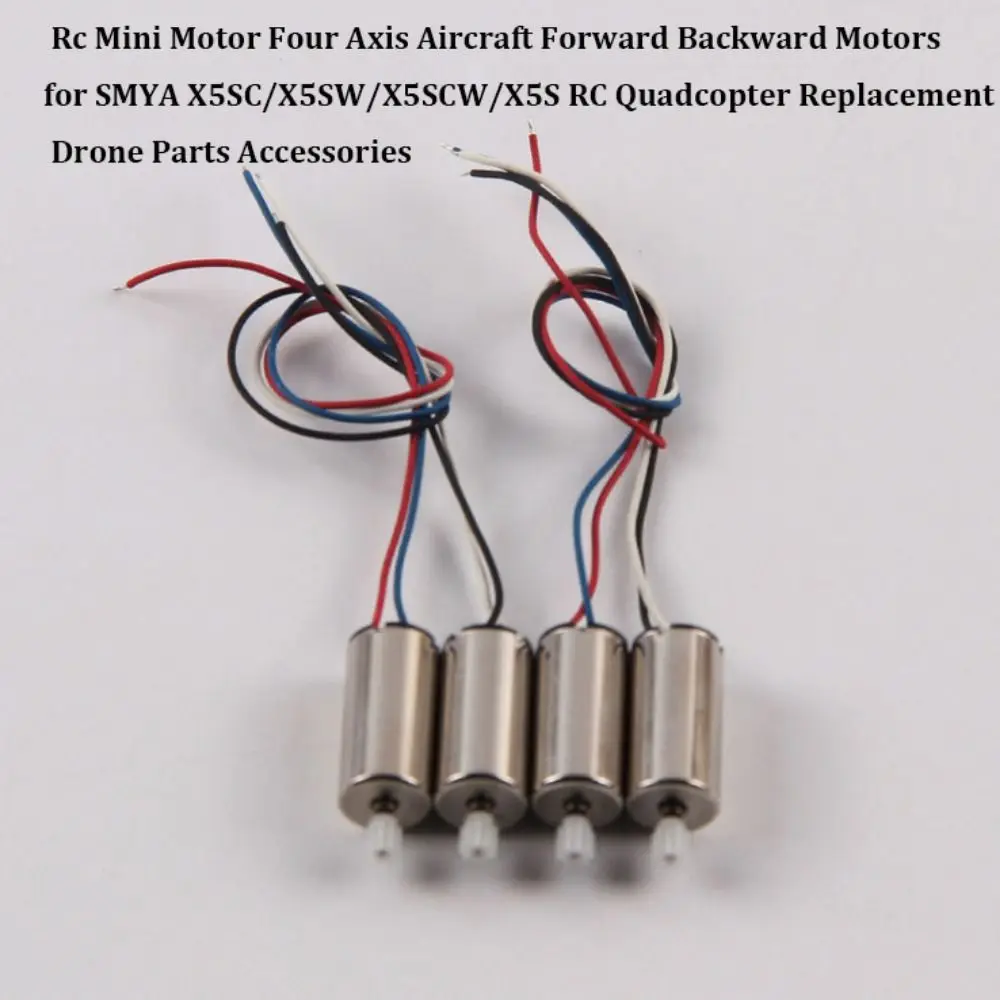 1 ud. o 2 unids/set Mini Motor Rc hacia adelante y hacia atrás 816 Motor plateado motores de aviones de cuatro ejes accesorios electrónicos - imagen 3