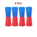 4 Pcs blue-red