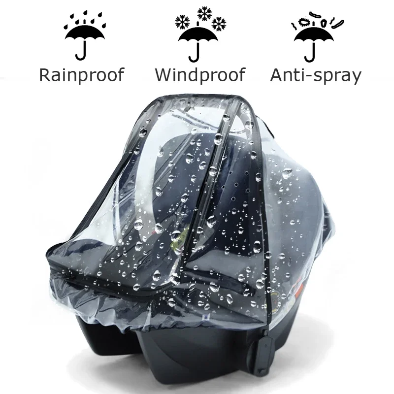 Cochecito bebé con cubierta lluvia y mosquitera