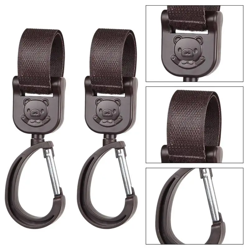 Ganchos cochecito - Uso práctico