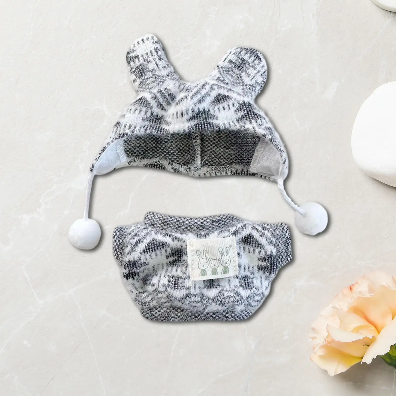 Doll Sweater Comfortable Pendant Doll Detachable Doll Clothing for 15cm Doll