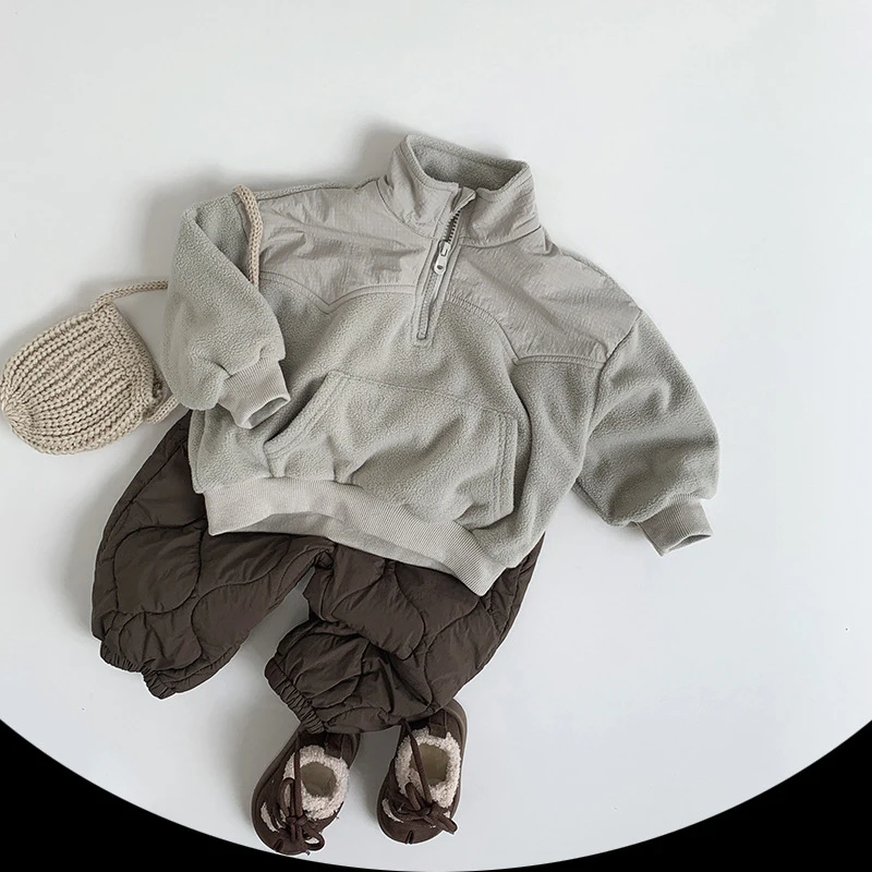 MILANCEL sudadera con capucha de invierno para niños y niñas - imagen 4