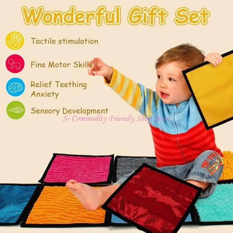 Juego táctil lavable para estimulación sensorial de bebé - imagen 4