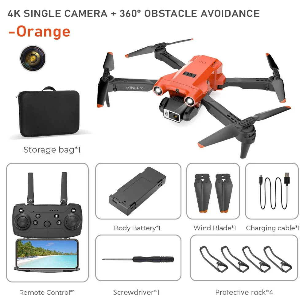 single 4K orange