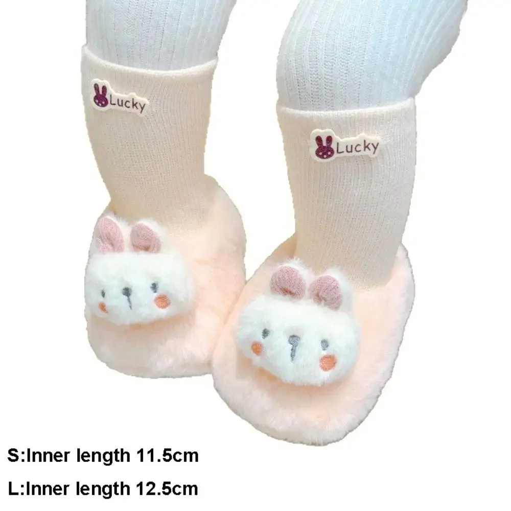 Calcetines cálidos y bonitos para bebé, zapatos suaves para niños pequeños, calcetines antideslizantes de dibujos animados para recién nacidos, calcetines de invierno - imagen 3
