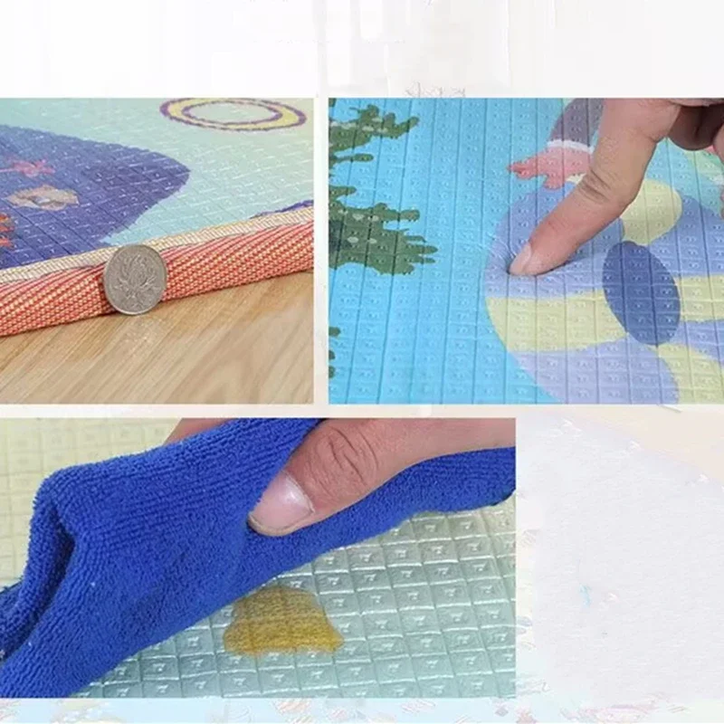 Alfombra de juegos infantil con dibujos animados – Tatami para bebés - imagen 5