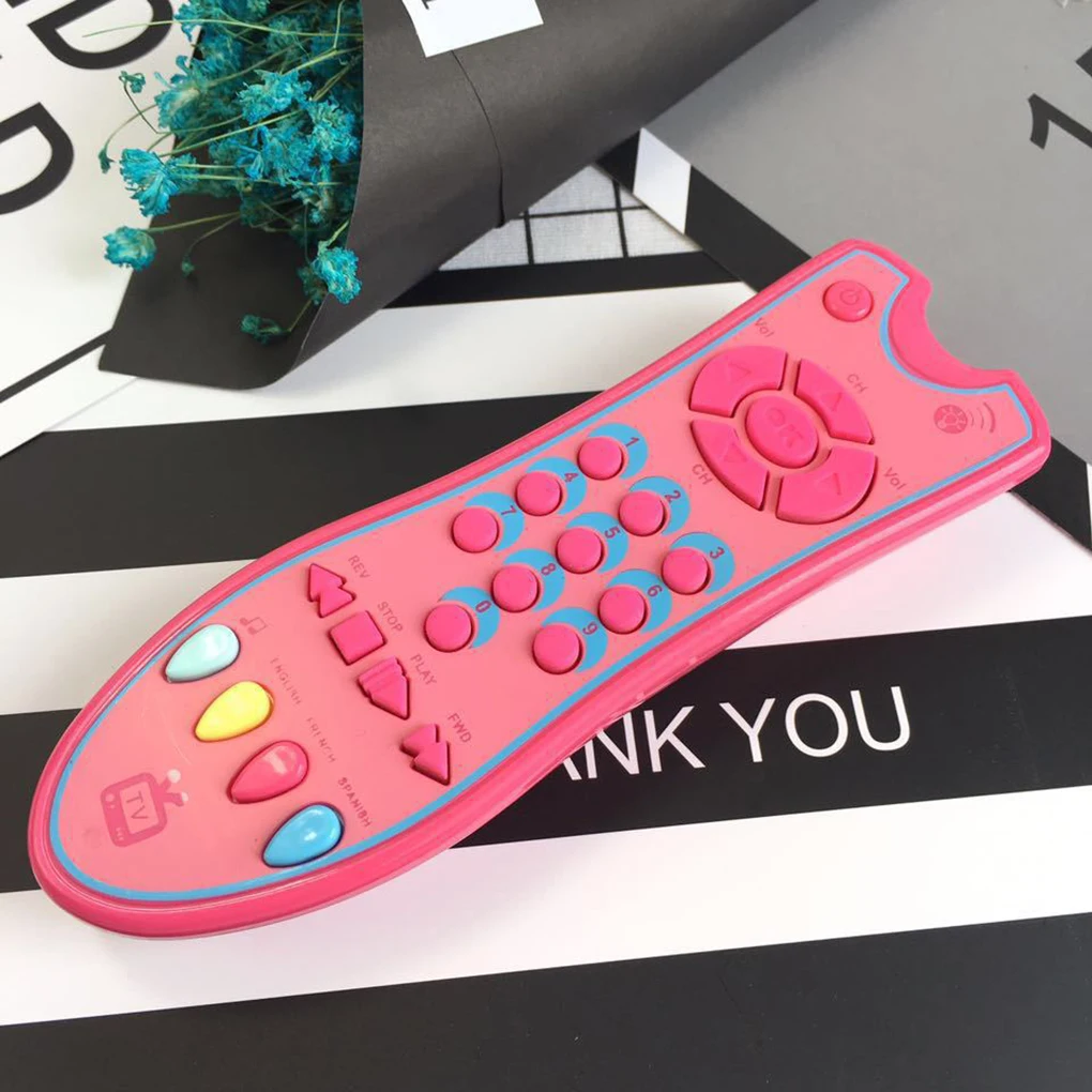 Control remoto educativo niños - Vista principal luz sonido aprendizaje inglés