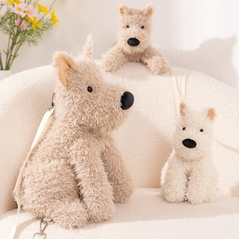 Mochila infantil peluche Westie – Perro de felpa - imagen 3