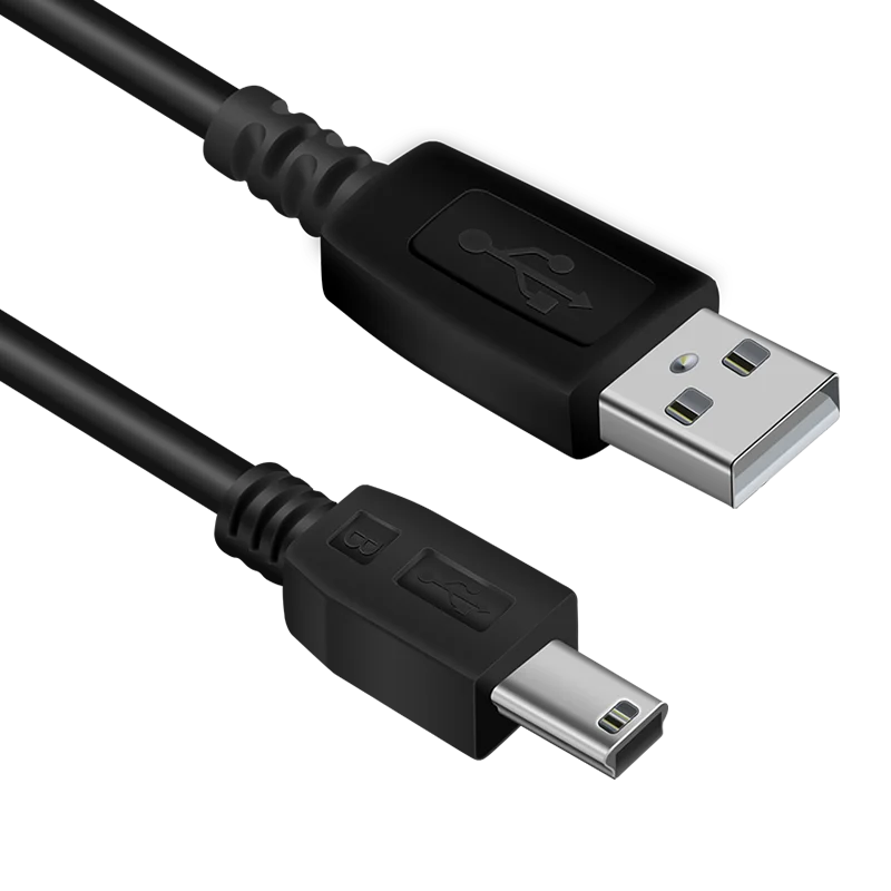 Mini USB 2.0 Cable 5Pin Mini USB to USB Fast Data Charger Cables for MP3 MP4 Player Car DVR GPS Digital Camera Smart TV - imagen 4