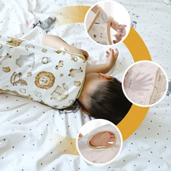 HappyFlute saco de dormir bebé algodón bambú con cremallera verano