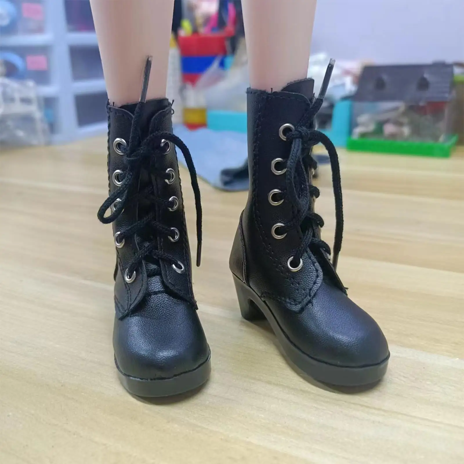 60cm PU Doll Shoes DIY Gift Outfits Kids Toys Long Boots Shoes for 60cm Doll