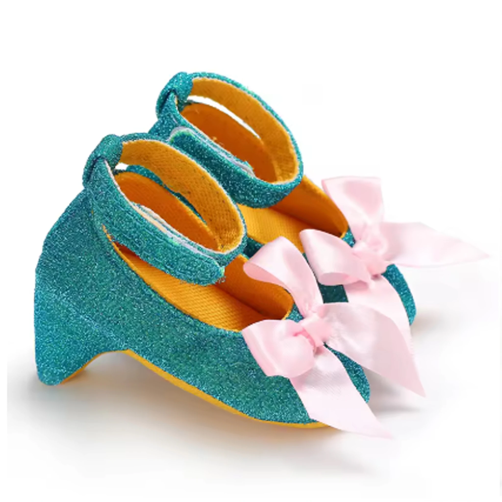 Zapatos de tacón antideslizantes para niña con lazo - Primavera/Otoño - imagen 5