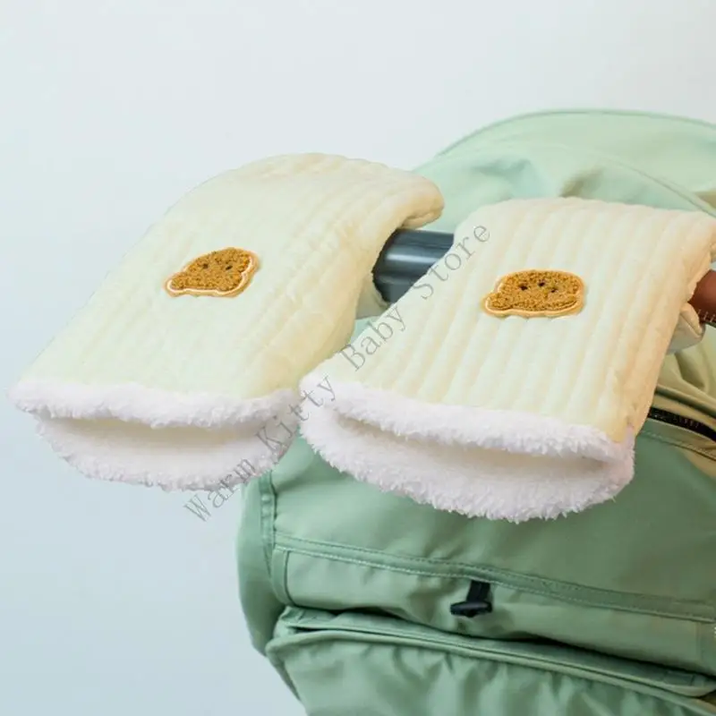 XXFE Cochecitos Invierno Esenciales Manoplas Protectoras para Manos Que Garantizan Manos secas y cómodas para Deportes y - imagen 2