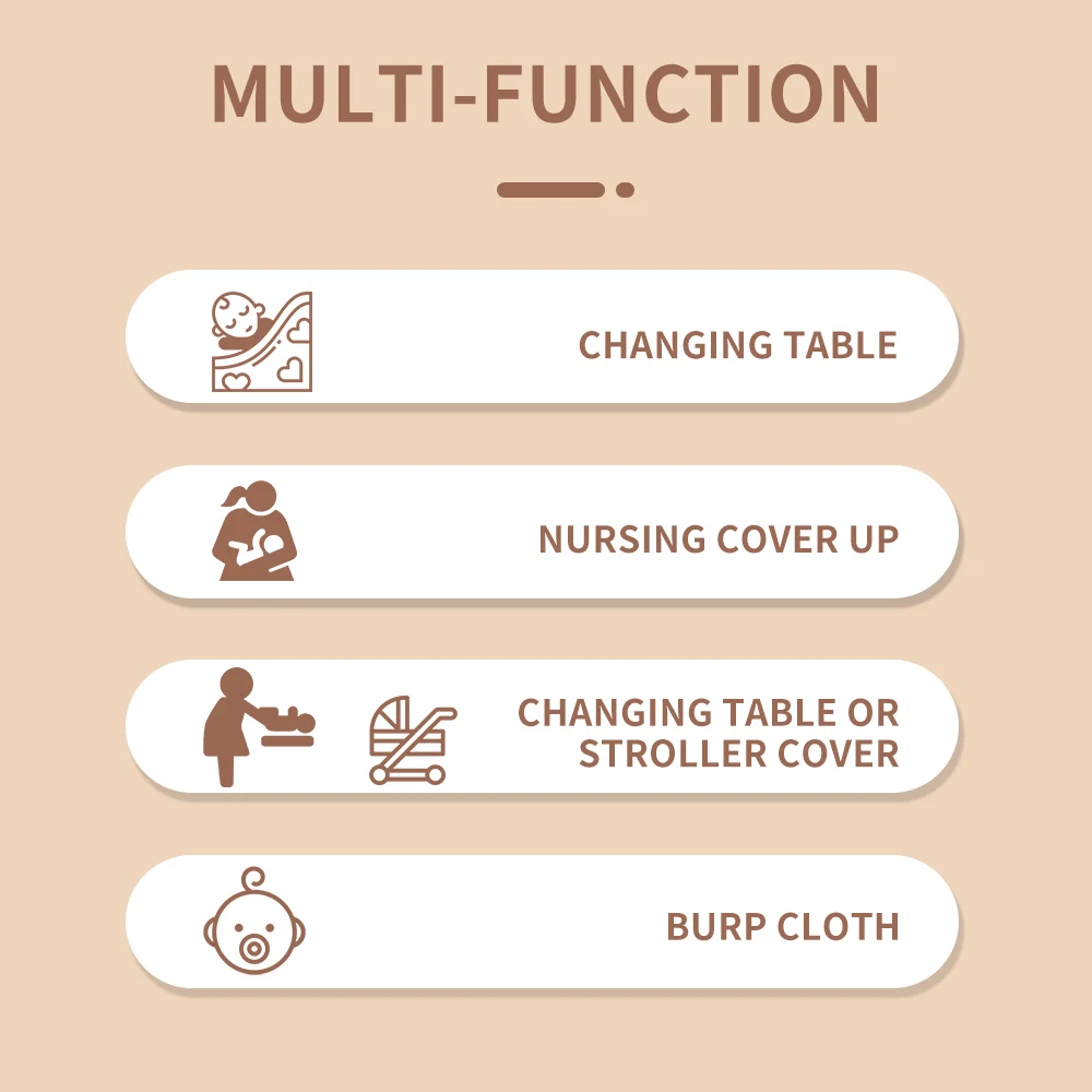 HappyFlute, 5 uds., estampado combinado, manta de muselina súper suave, paño para eructar para alimentación, paño para eructar para recién nacido, algodón de bambú suave, toallita para lavar la cara y las manos para bebé - imagen 5