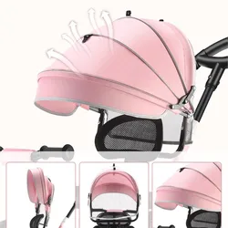 LazyChild Coche de pedales infantil tres ruedas pliable para niños 2-6 años