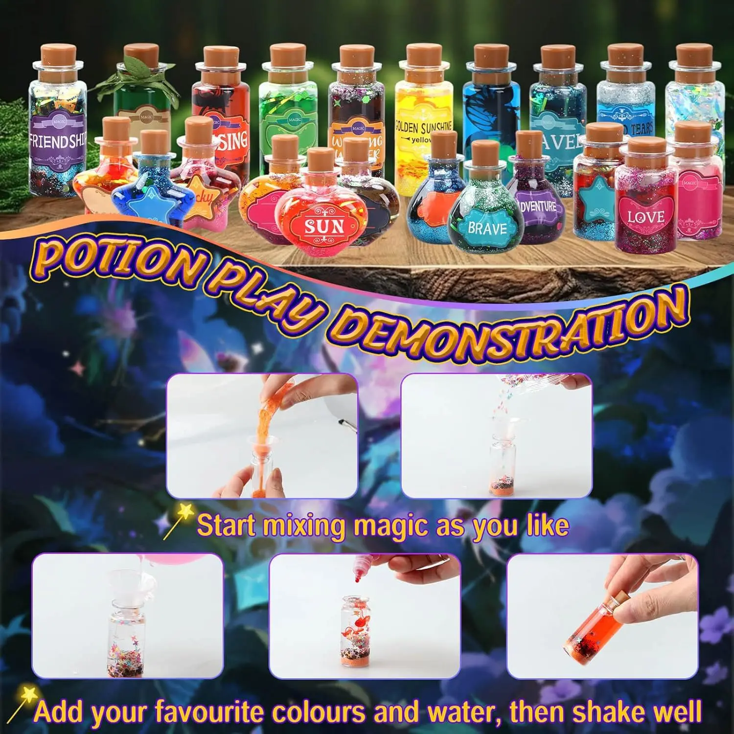 Materiales de manually craft para niños