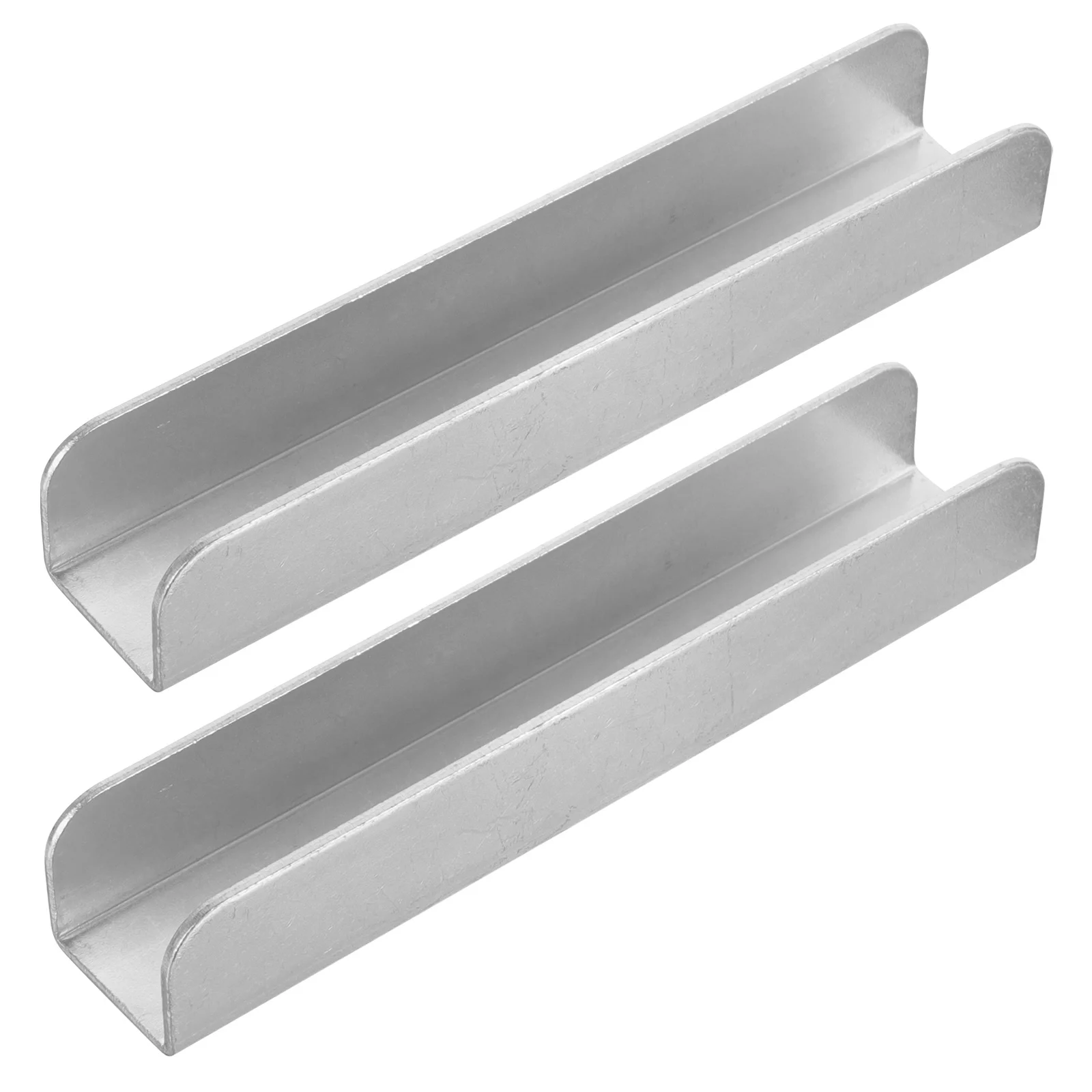 Ranura de refuerzo para puerta de bebé, accesorios de ranura para puerta multiusos de acero sólido, herramientas de seguridad para escaleras, refuerzo de puerta, 2 uds. - imagen 2