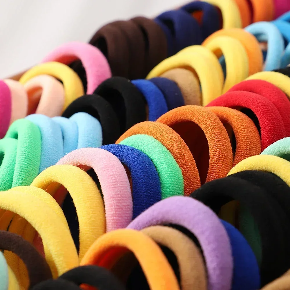 Coleteros elásticos nailon suaves para pelo infantil – Resistentes - imagen 3