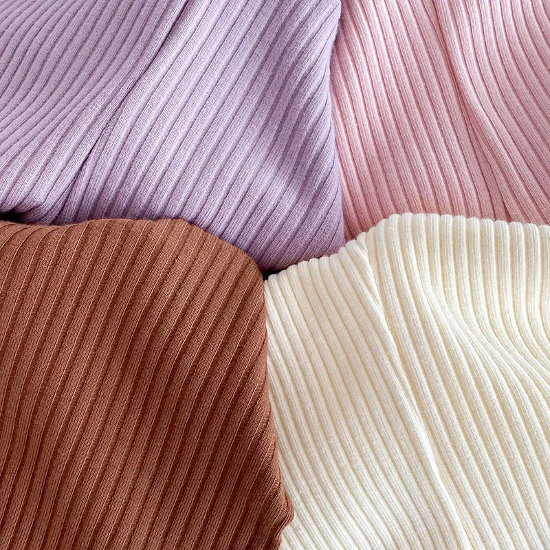 Leggings de otoño para bebé, 6M-3T, bonitos pantalones ajustados de Color sólido para niñas, pantalones transpirables para niños pequeños - imagen 5