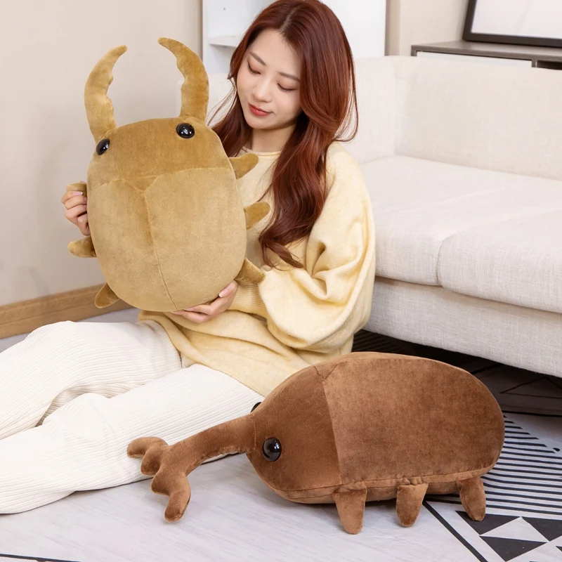 Peluche escarabajo suave para niños – Muñeco almohada muy cómodo - imagen 5
