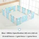 Blue white 20pcs