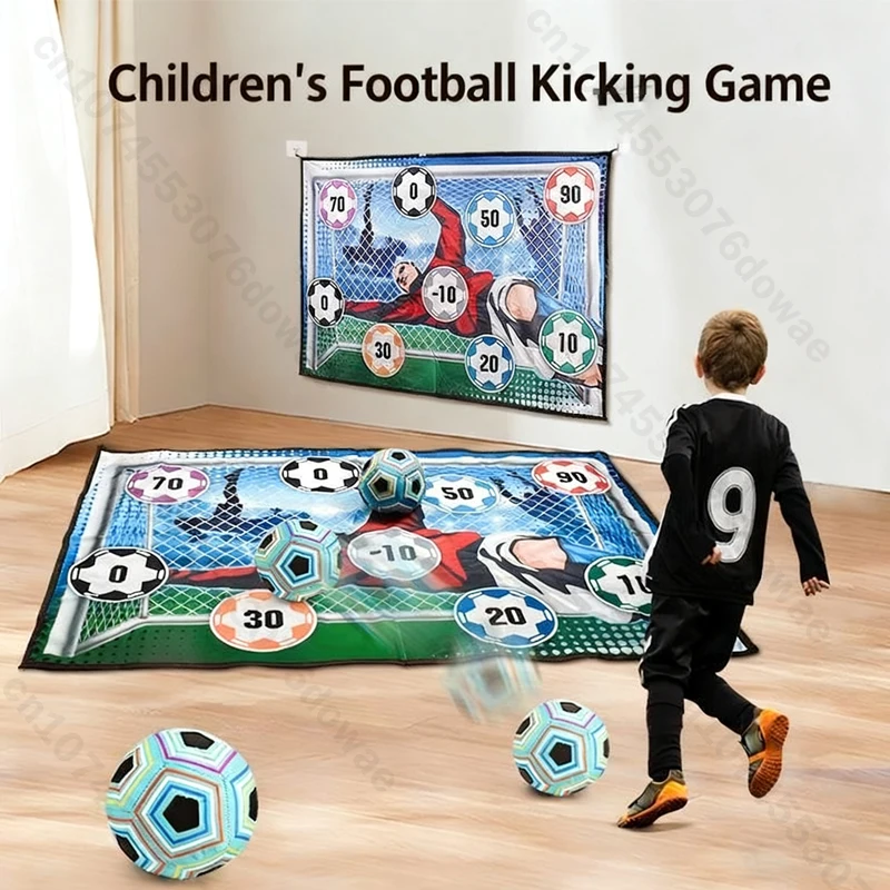Juego de alfombrillas de fútbol para niños, juguetes de fútbol para interiores y exteriores, juegos de fútbol competitivos multijugador, entrenamiento de fútbol, regalos de Navidad