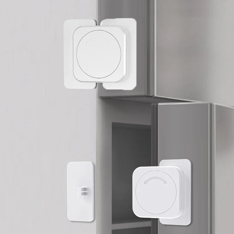 Cerradura de seguridad para niños y bebés, cierre multifuncional para horno, microondas, cajón, armario, refrigerador, muebles, 10 piezas