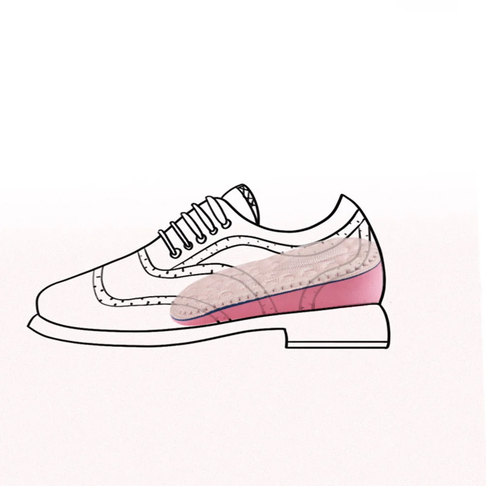 Almohadillas para levantar el talón, plantillas para aumentar la altura, insertos de zapatos Eva, plantilla más alta para soporte de pie de altura, herramienta de plantilla, 3 uds. - imagen 2