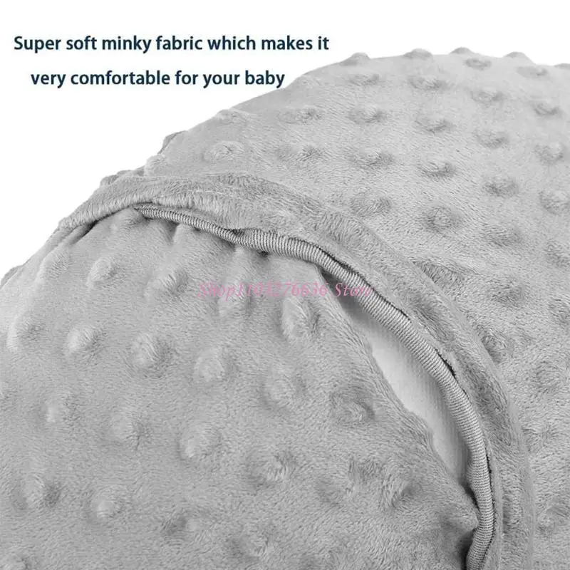 R6FD 2pcs/set Changing Table Cubierta cubierta almohadilla para funda almohada bebé Manga cómoda - imagen 4