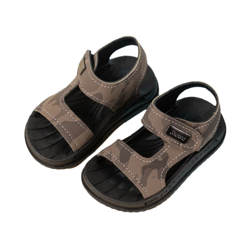 Novedad de verano, zapatos antideslizantes para niños, sandalias de suela blanda, zapatos casuales versátiles, zapatos cómodos de playa para bebés, zapatos simples para niños - imagen 5