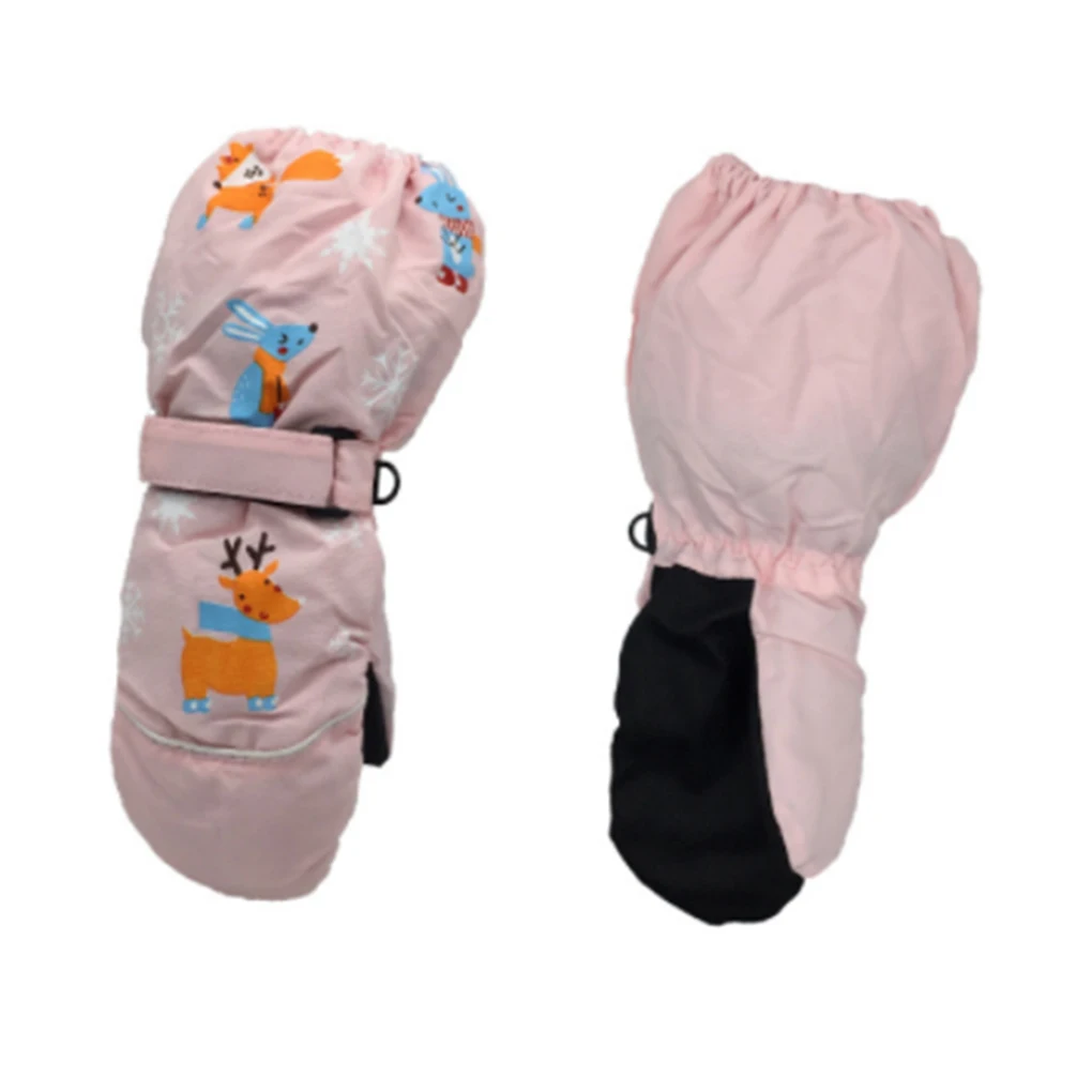 Mitones niños dibujos animados - Vista principal completa