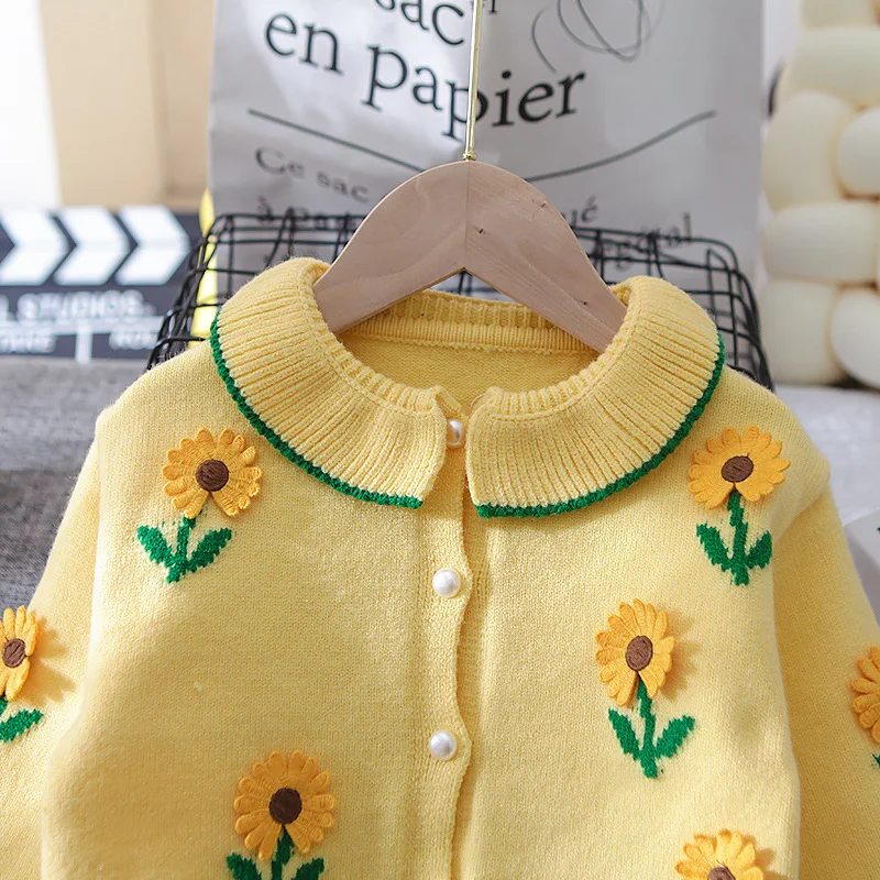 Nueva ropa de primavera y otoño para niñas, traje para niños, chaqueta a la moda, camisa, pantalones, 3 unids/set, disfraz informal infantil, chándales para niños - imagen 5