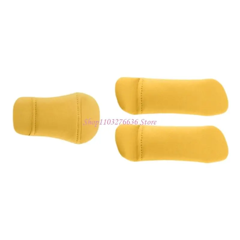 R6FD Multifuncional Set cojín CHUCHION 3 PCS Sombreros PROTECTOR CROLTA DEL CARRILLA PARA INSTALACIÓN FÁCIL - imagen 3