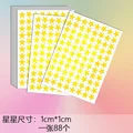 880pcs gold