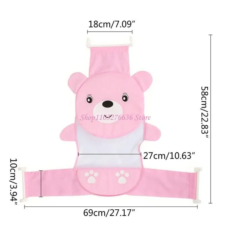 Almohada reductor antideslizante para bañera de bebé recién nacido - imagen 3