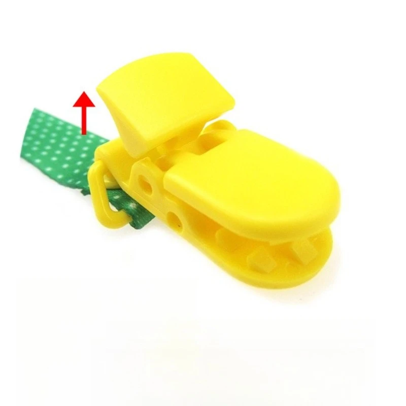 1 cadena con clip para chupete de bebé: material suave con un bonito diseño, clip seguro que evita la pérdida, protege los momentos felices del bebé